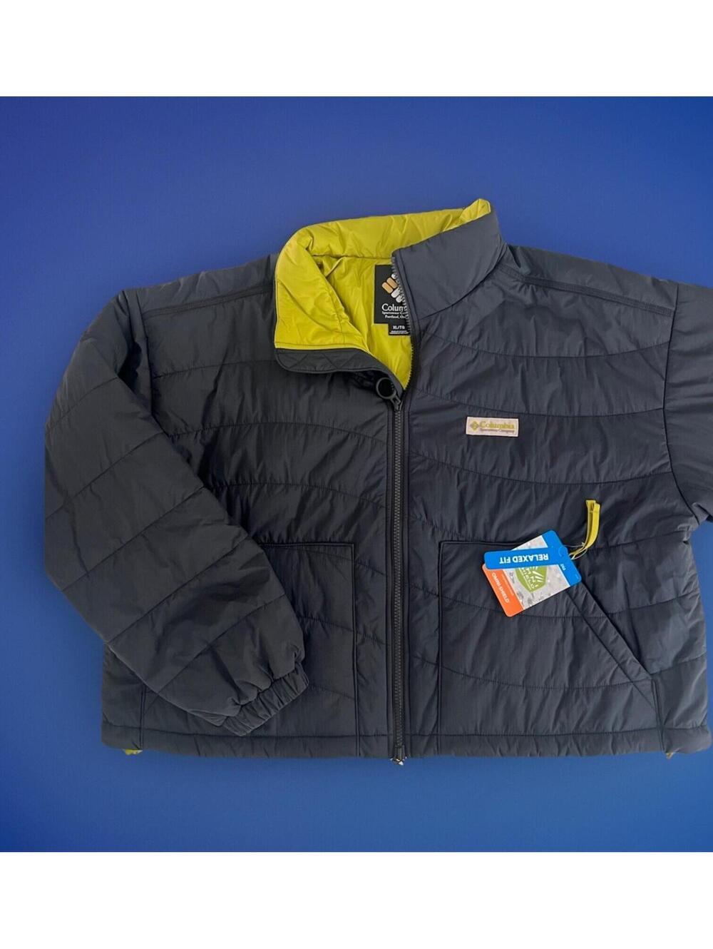 $130 Columbia Women's Wallowa Insulated Cropped Jacket Size XL  Black